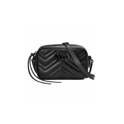 GUCCI GG MARMONT MINI CAMERA BAG ‎634936 (18*12*6cm)